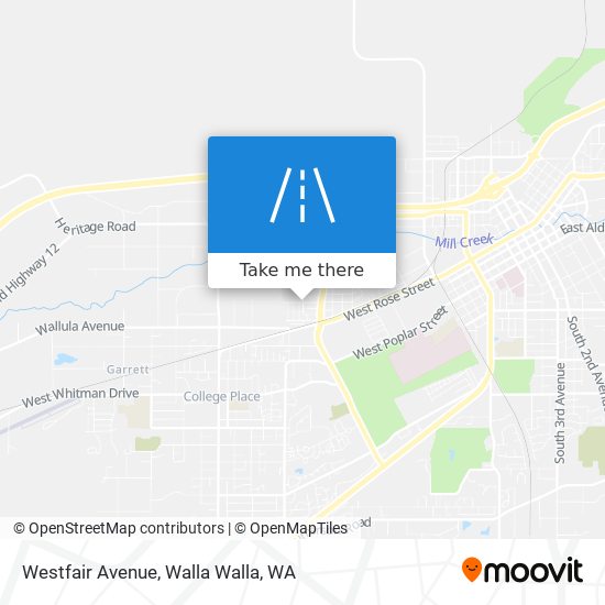 Mapa de Westfair Avenue