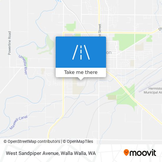 Mapa de West Sandpiper Avenue