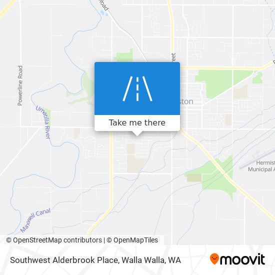 Mapa de Southwest Alderbrook Place