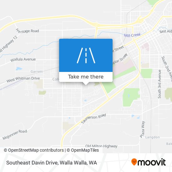 Mapa de Southeast Davin Drive