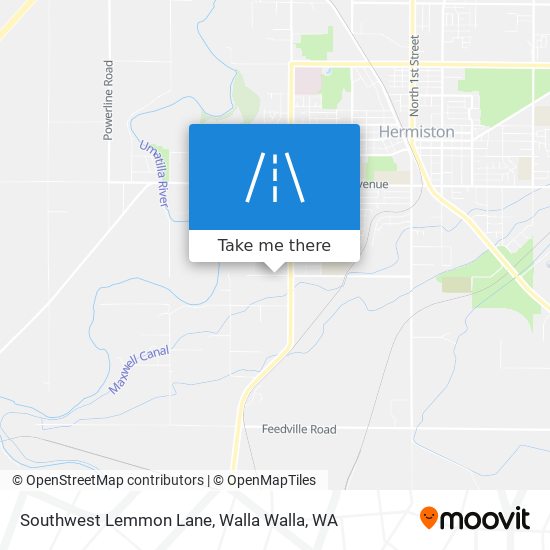 Mapa de Southwest Lemmon Lane