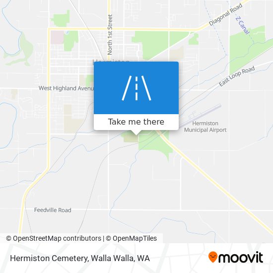 Mapa de Hermiston Cemetery