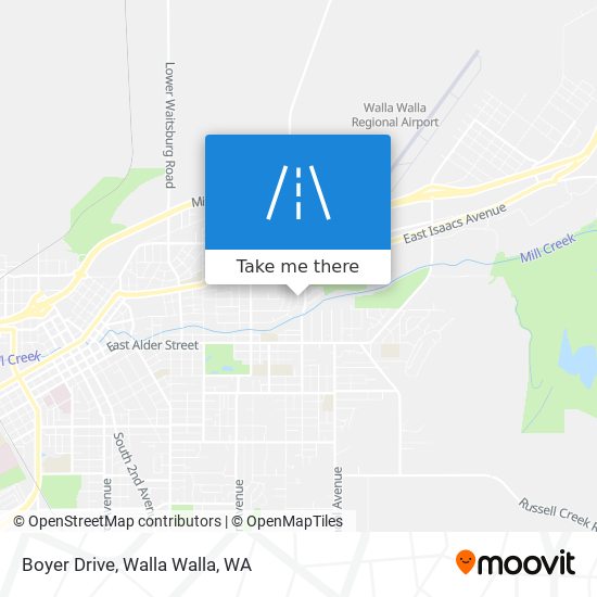 Boyer Drive map