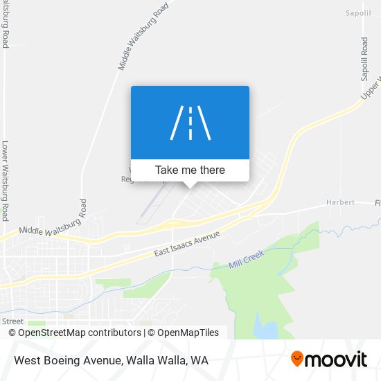 Mapa de West Boeing Avenue