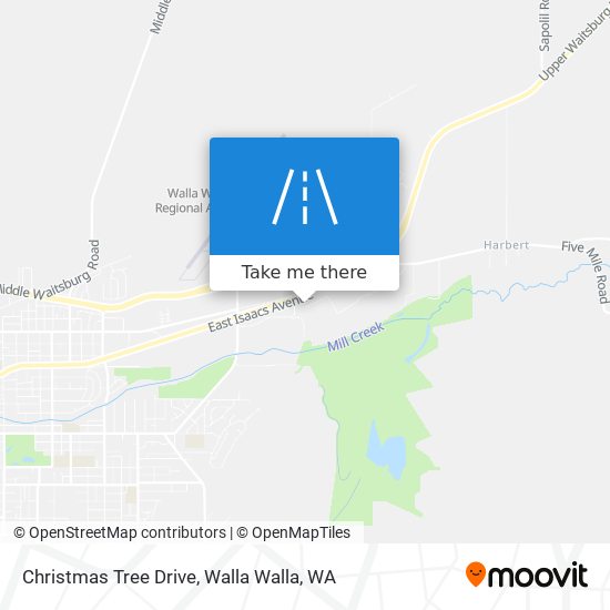 Mapa de Christmas Tree Drive