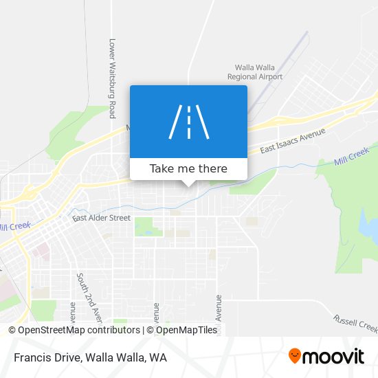 Francis Drive map