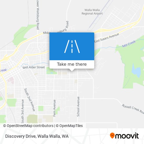 Discovery Drive map