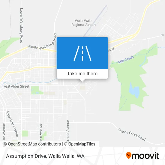 Assumption Drive map