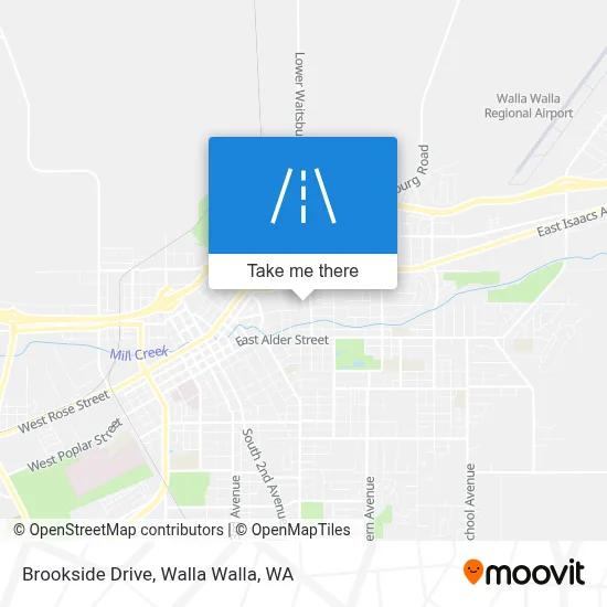 Brookside Drive map