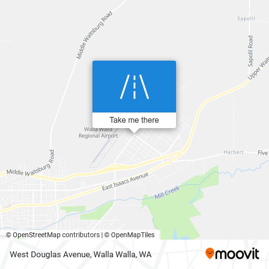 Mapa de West Douglas Avenue