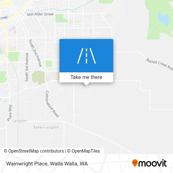Wainwright Place map