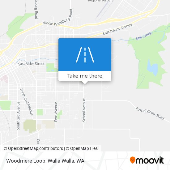 Woodmere Loop map
