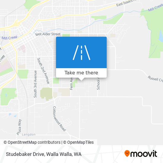 Mapa de Studebaker Drive