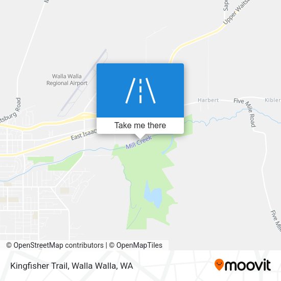 Kingfisher Trail map