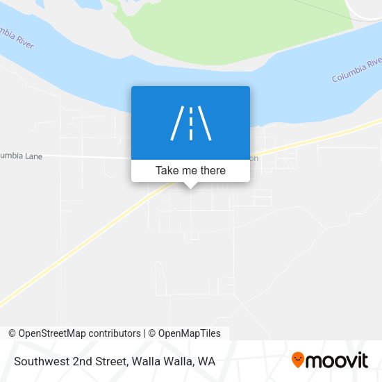 Mapa de Southwest 2nd Street