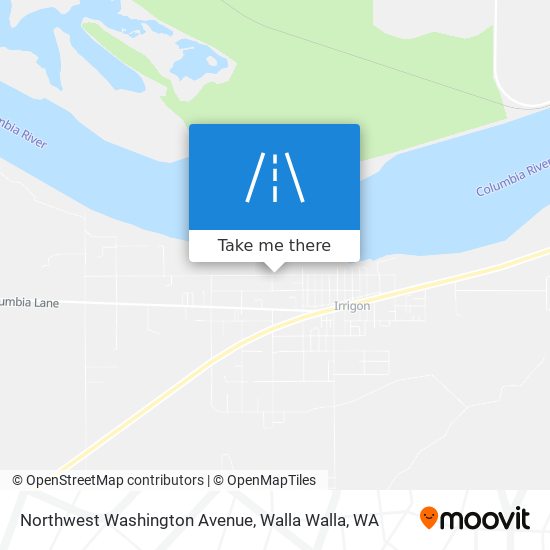 Mapa de Northwest Washington Avenue