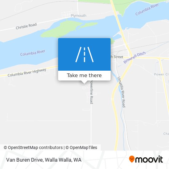 Mapa de Van Buren Drive