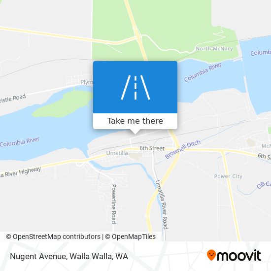 Mapa de Nugent Avenue