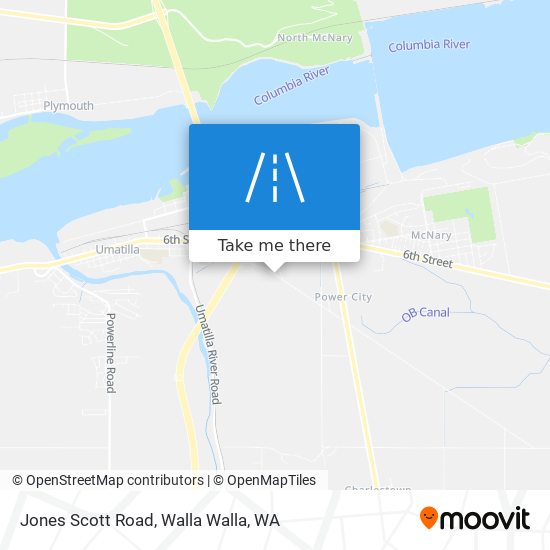 Jones Scott Road map