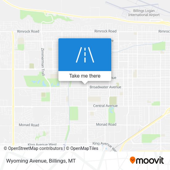 Mapa de Wyoming Avenue