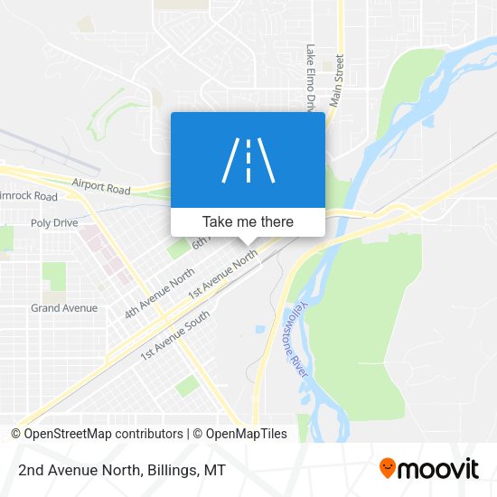 Mapa de 2nd Avenue North