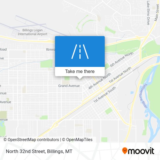 Mapa de North 32nd Street