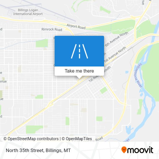 Mapa de North 35th Street