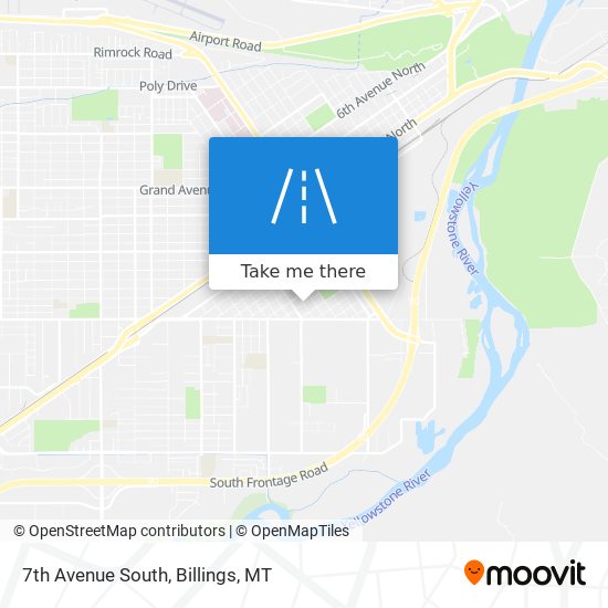 How to get to 7th Avenue South in Billings by Bus?