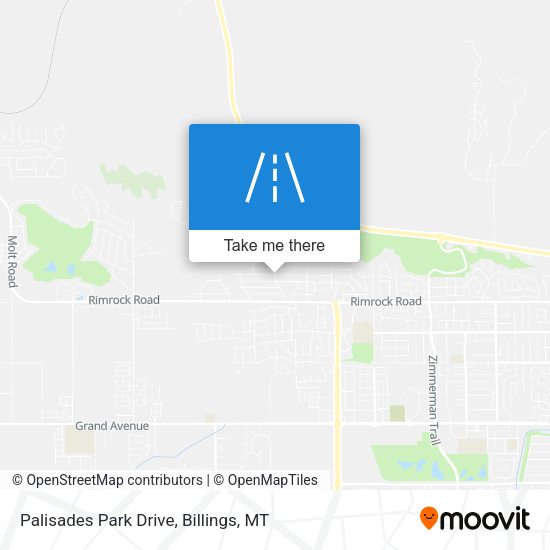 Palisades Park Drive map