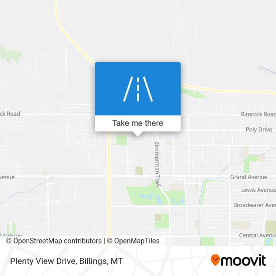 Plenty View Drive map