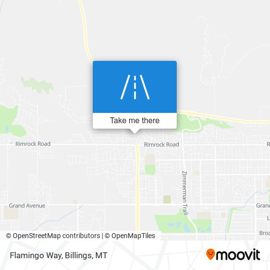 Flamingo Way map