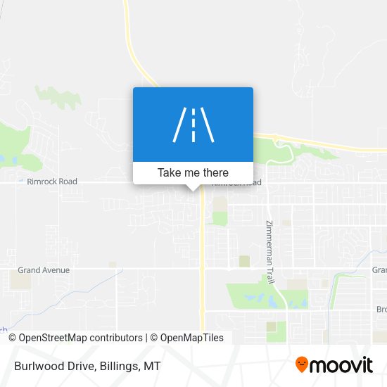 Burlwood Drive map