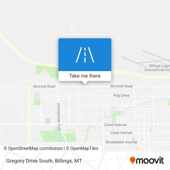 Mapa de Gregory Drive South