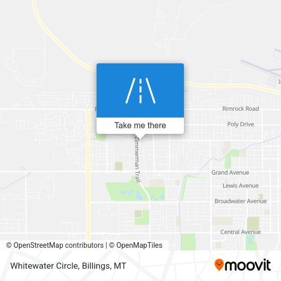 Whitewater Circle map