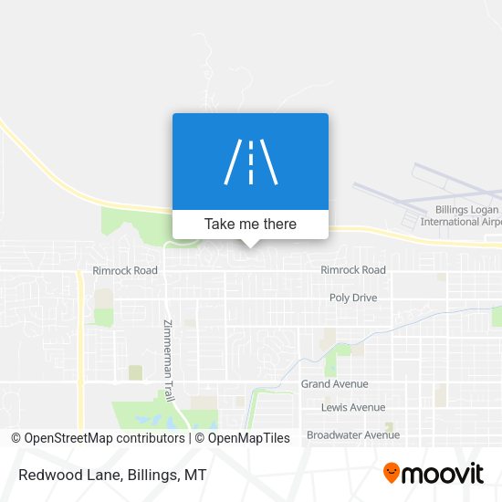 Mapa de Redwood Lane