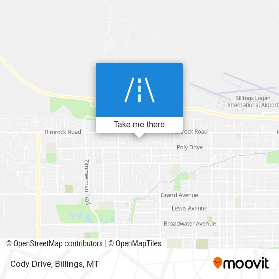 Cody Drive map