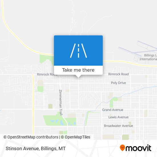 Stinson Avenue map