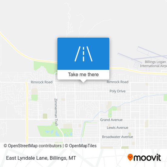 East Lyndale Lane map