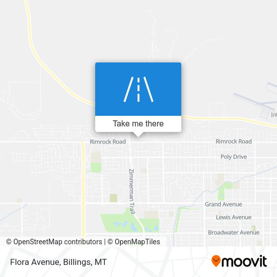 Mapa de Flora Avenue