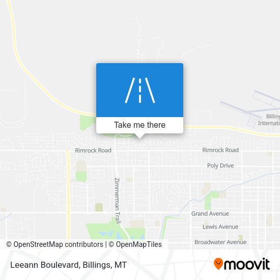 Mapa de Leeann Boulevard