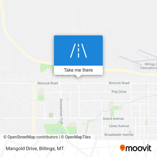 Mapa de Marigold Drive
