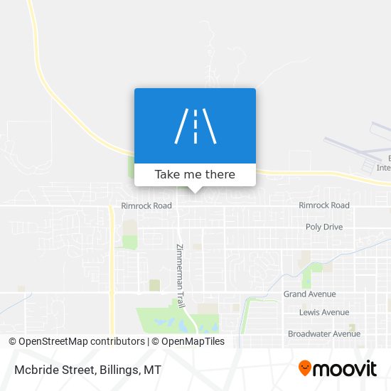 Mcbride Street map