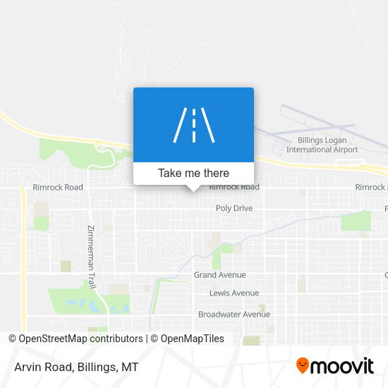 Arvin Road map