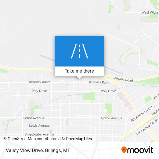 Valley View Drive map