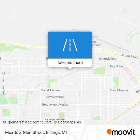 Meadow Glen Street map