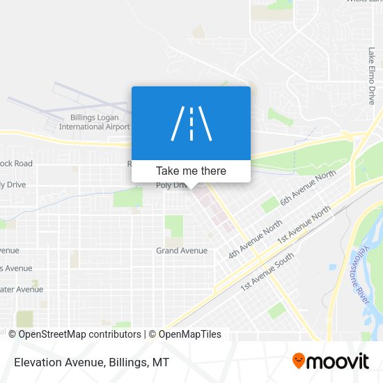 Elevation Avenue map