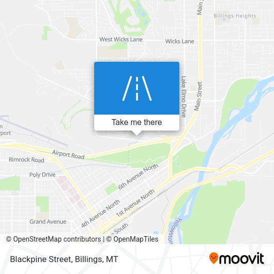 Blackpine Street map