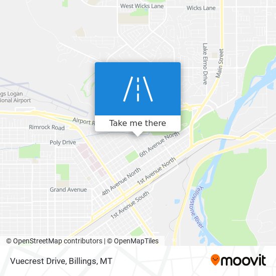 Vuecrest Drive map