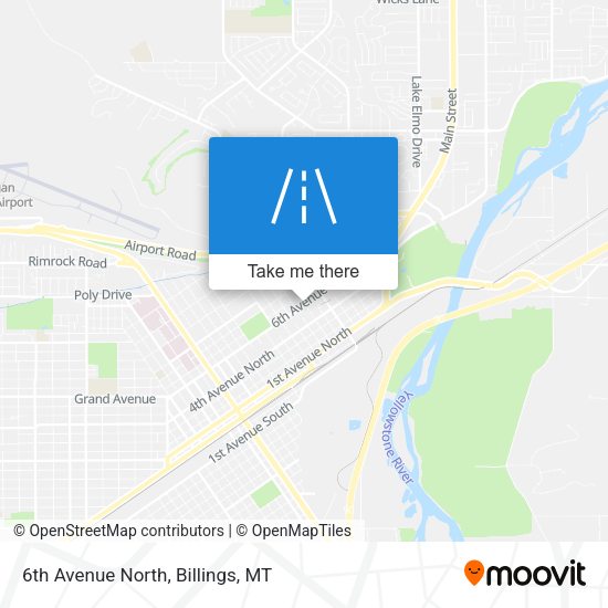 Mapa de 6th Avenue North