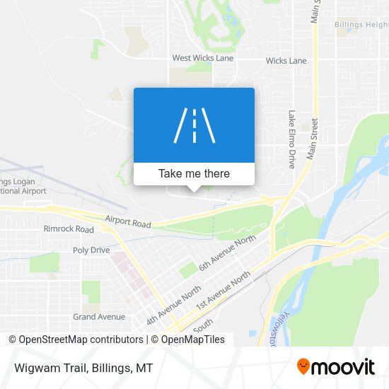 Wigwam Trail map